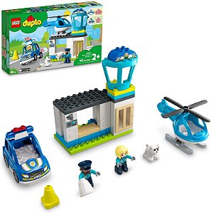 Lego Duplo Delegacia de Polícia e Helicóptero 10959