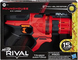 LANÇADOR NERF RIVAL ROUNDHOUSE 1500 HASBRO E6638