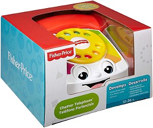 FISHER PRICE TELEFONE FELIZ COM RODAS MATTEL DPN22