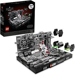 Lego Star Wars Diorama O Ataque à Estrela da Morte 75329