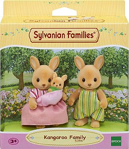 Sylvanian Families Família Dos Cangurus Do Campo Epoch 5394
