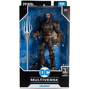 BONECO DC MCFARLANE LIGAR DA JUSTICA AQUAMAN F00678