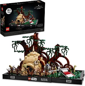 Lego Star Wars Diorama de Treinamento Jedi em Dagobah 75330