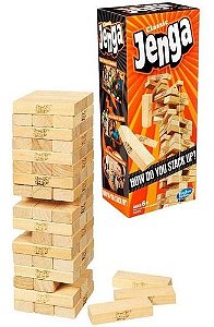 JOGO HASBRO JENGA NOVO A2120