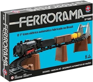 Trem / Ferrorama Set Classicos Com Acessorios + Som A Pilha