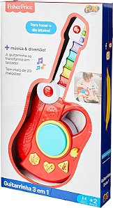 Fisher Price Guitarra 3 em 1 Fun, Divirta-se F0001-0