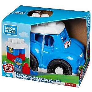 Fisher Price Mega Blocks Carro de Polícia Mattel GGC81