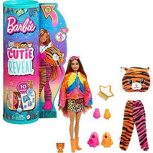 Barbie Cutie Reveal - Série Selva - Mattel