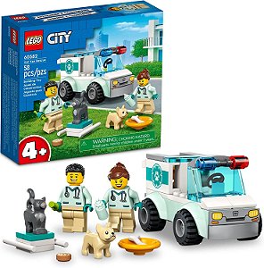 Lego City Van Veterinária de Resgate 60382