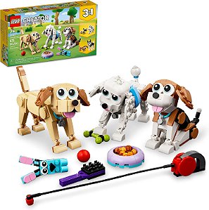 Lego Creator 3 em 1 Cachorros Adoráveis 31137