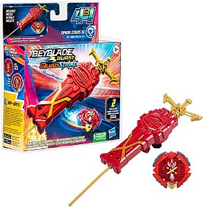 Beyblade Burst QuadStrike Pião com Lançador Xcalius F7726