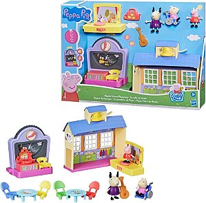 Peppa Pig Hora da Escola com Escola da Peppa F2166 Hasbro