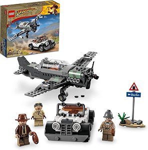 Lego Indiana Jones Perseguição de Avião de Caça 77012