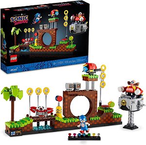 Lego Sonic the Hedgehog 292 peças - Desafio da Esfera de Velocidade - Real  Brinquedos