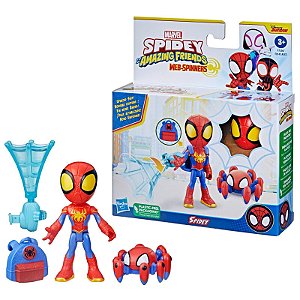 Boneco Marvel Saf Spidey Web Spinners F7256 Hasbro