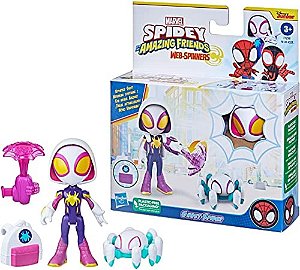 Boneco Marvel Saf Ghost Web Spinners Spider F7258 Hasbro