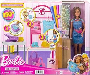 Boneca Barbie Mattel O Filme Patins Da Moda