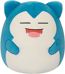 Squishmallows Pelúcia de 25cm do Pokemon Snorlax Sunny 3578