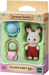 Sylvanian Families Bebê Coelho Chocolate Epoch 5405