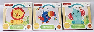 KIT COM 03 QUEBRA-CABECA DE MADEIRA FISHER-PRICE BR988