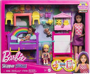 Boneca Barbie Skipper Babá Dia de Cuidado HND18 Mattel