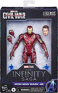Boneco Marvel Legends Series Homem de Ferro F6517 Hasbro
