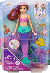 Boneca Disney Princesa Ariel Cauda Mágica Mattel HPD43