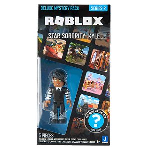 Kit 3 Mini Figura Surpresa - 8 Cm - Roblox - Cubo Série 7 - Sunny