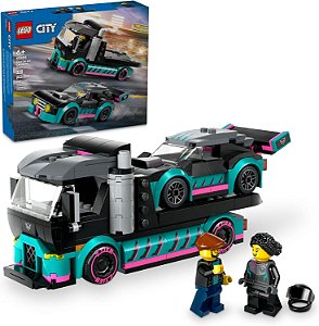 Lego City Carro de Corrida e Caminhão Transportador 60406