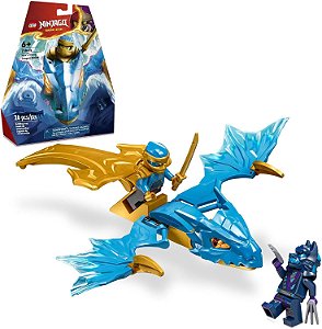 Lego Ninjago Ataque do Dragão Ascendente de Nya 71802