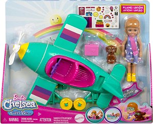 Boneca Barbie Chelsea Can Be... Aviadora Mattel HTK38