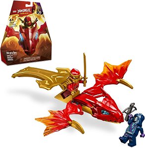 Lego Ninjago O Ataque do Dragão em Ascensão do Kai 71801