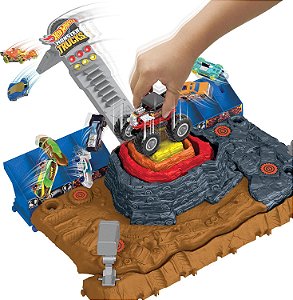 Hot Wheels Monster Trucks Areia de Demolição Mattel HNB96