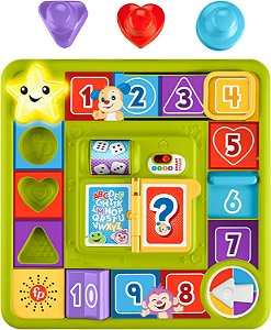 Fisher Price Meu Primeiro Jogo de Tabuleiro de Aprendizagem Mattel HRB73