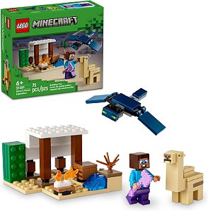 Lego Minecraft Expedição no Deserto de Steve 21251