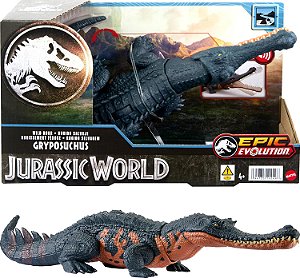 Jurassic World Dinossauro Rugido Gryposuchus Mattel HTK71