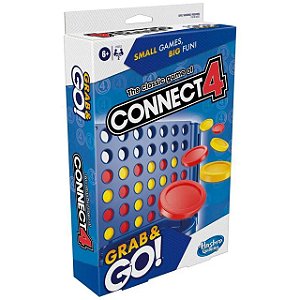 Jogo Gaming Connect 4 Grab & Go Hasbro F8253
