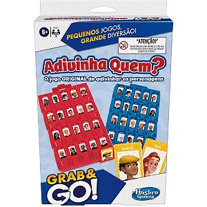 Jogo Adivinha Quem Grab e Go Hasbro F8257