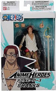 Boneco Anime Heroes Shanks One Piece Sunny 4112