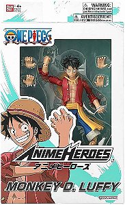 Boneco Anime Heroes Monkey D. Luffy Renewal Sunny 4115