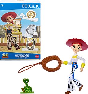 Toy Story Jessie com Corda de Laço Pixar Mattel HTR72