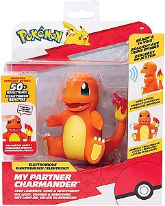 Boneco Pokémon Meu Parceiro Charmander Com Som Sunny 2663