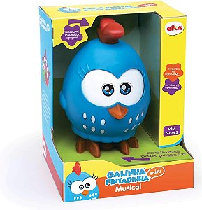 Brinquedo Galinha Pintadinha Mini Elka 1044