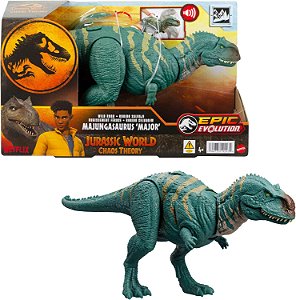 Jurassic World Dinossauro Majungasaurus Mattel HTK76