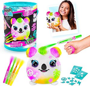 Pelúcia Airbrush  na Lata Neon Barao F0167-0