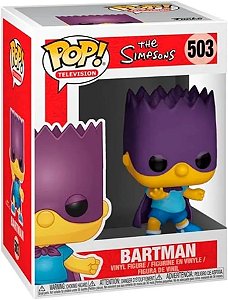 Boneco Funko Pop Os Simpsons Bart-Bartman Candide 11506