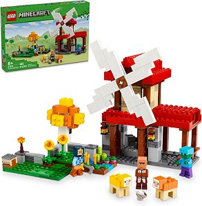 Lego Minecraft A Fazenda do Moinho de Vento 21262