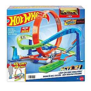 Pista Hot Wheels Action Desafio Extremo Mattel HTK16