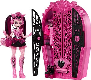 Boneca Monster High Draculaura Skulltimate Mattel HXH84