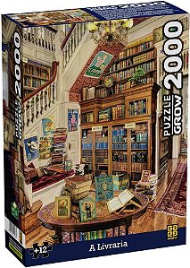 Quebra cabeça A Livraria Grow 04096